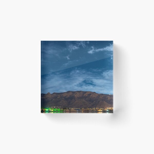 Item preview, Sandia Mountains at NIght designed and sold by IOBurque.