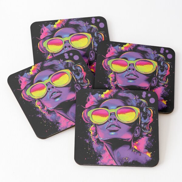 Item preview, Retro Vibrant Print 90'S Classic designed and sold by FEBRICAST.