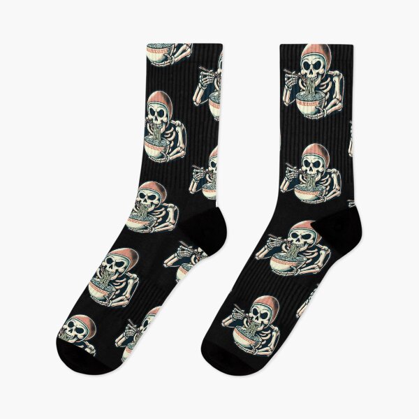 Item preview, Skeleton Ramen Noodles For Japanese Scary Films designed and sold by LuminOrb.