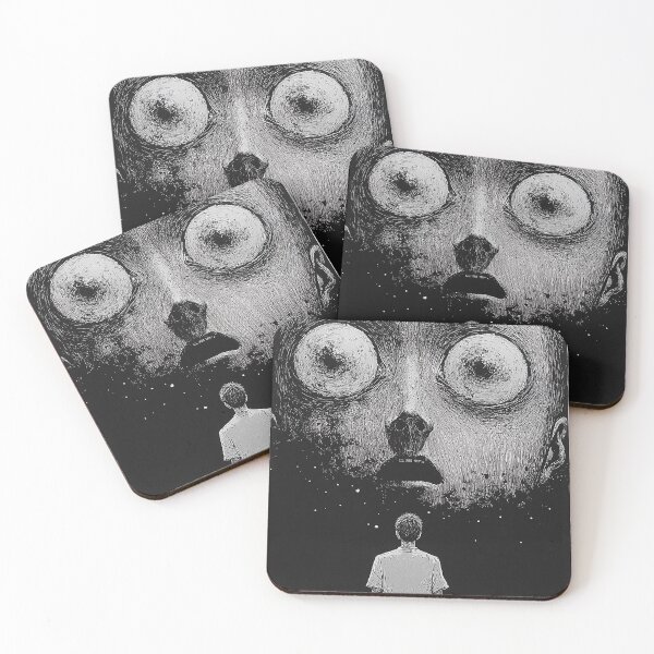 Item preview, Celestial Gaze - black and white horror manga anime boy designed and sold by ForsakenFrames.