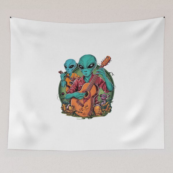 Item preview, Alien Guitarist designed and sold by adhatp.