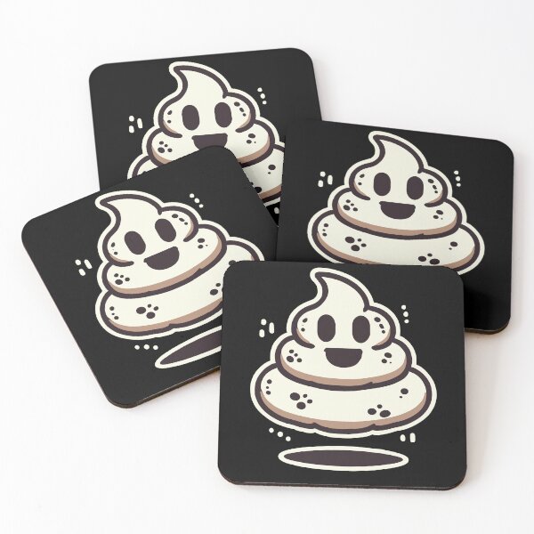 Item preview, Funny Poop Feces Ghost Humorous designed and sold by LuminOrb.
