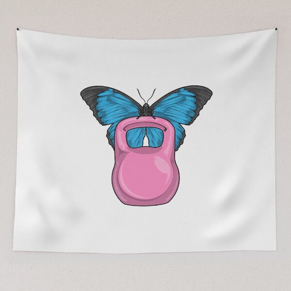 Item preview, Butterfly Fitness Dumbbell Sports designed and sold by Snabdesign84.
