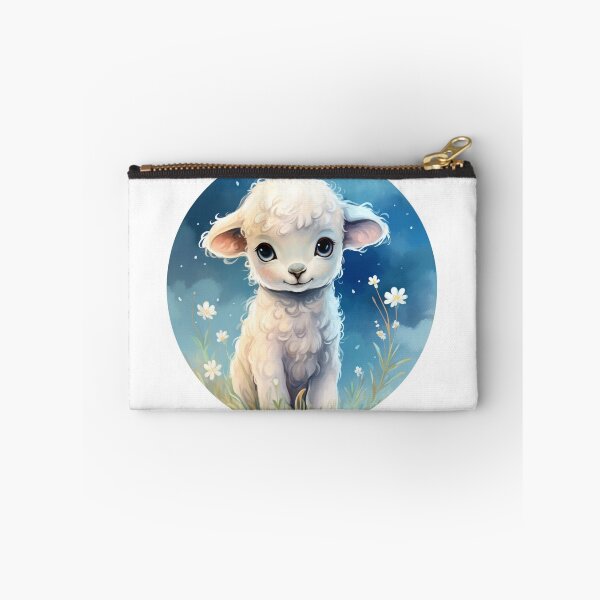 Item preview, Cute lamb // little lamb // flowers // majestic // lamb poster // baby lamb designed and sold by SMARTKIT  DESIGNAGENCY.