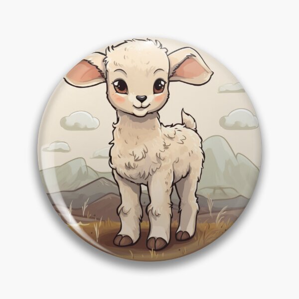 Item preview, Cute lamb // little lamb // flowers // majestic // lamb poster // baby lamb designed and sold by SMARTKIT  DESIGNAGENCY.