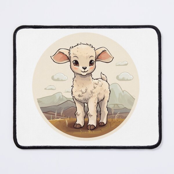 Item preview, Cute lamb // little lamb // flowers // majestic // lamb poster // baby lamb designed and sold by SMARTKIT  DESIGNAGENCY.