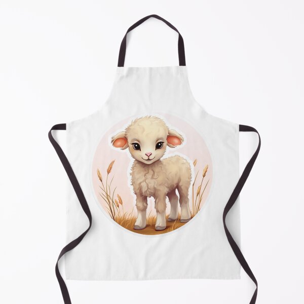 Item preview, Cute lamb // little lamb // flowers // majestic // lamb poster // baby lamb designed and sold by SMARTKIT DESIGNAGENCY.