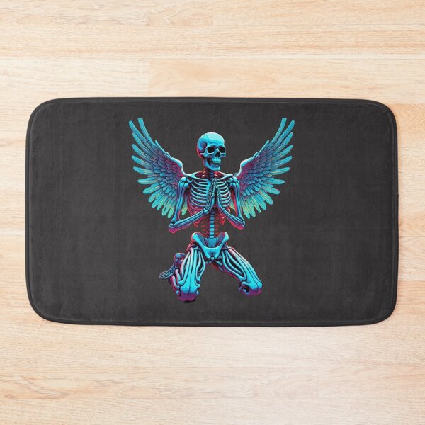 Item preview, Turquoise Skeleton Angel In Prayer designed and sold by HippieFarms11.