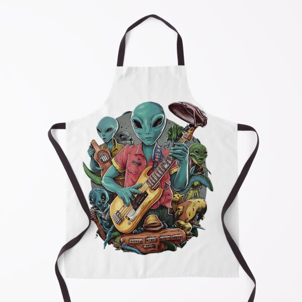 Item preview, The Guitar-Playing Alien designed and sold by adhatp.