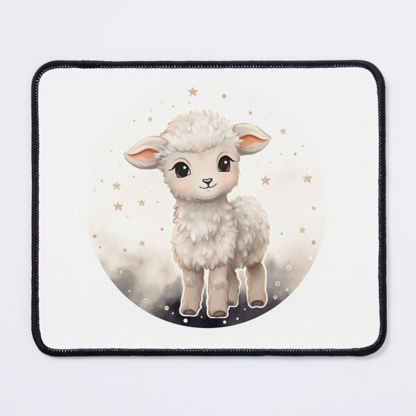 Item preview, Cute lamb // little lamb // flowers // majestic // lamb poster // baby lamb designed and sold by SMARTKIT  DESIGNAGENCY.