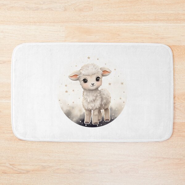 Item preview, Cute lamb // little lamb // flowers // majestic // lamb poster // baby lamb designed and sold by SMARTKIT  DESIGNAGENCY.