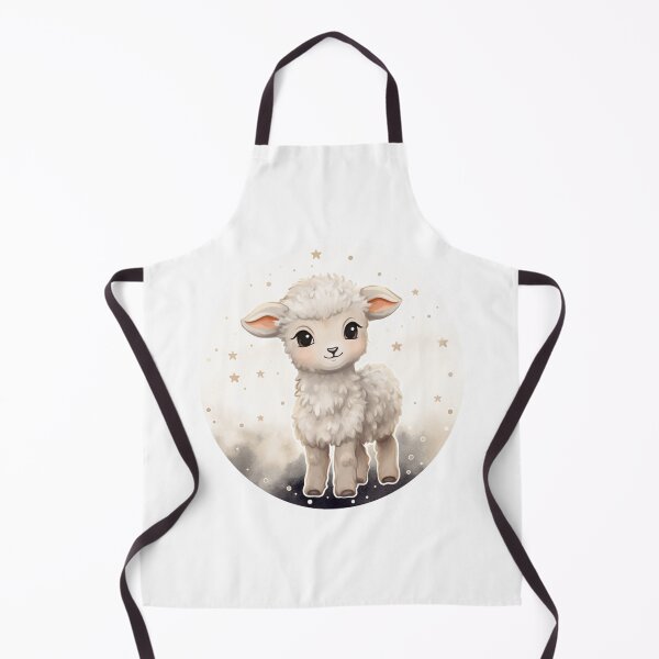 Item preview, Cute lamb // little lamb // flowers // majestic // lamb poster // baby lamb designed and sold by SMARTKIT DESIGNAGENCY.