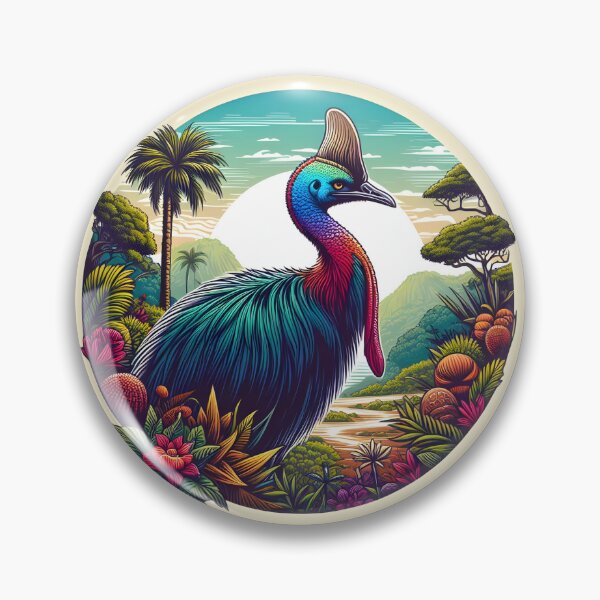 Item preview, Cassowary Art #12 | Cassowary Lovers designed and sold by ksgraphics222.