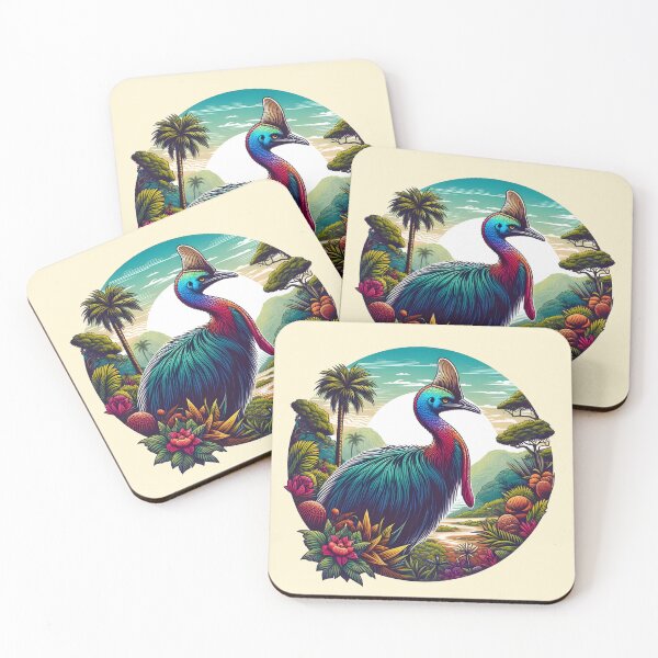 Item preview, Cassowary Art #12 | Cassowary Lovers designed and sold by ksgraphics222.
