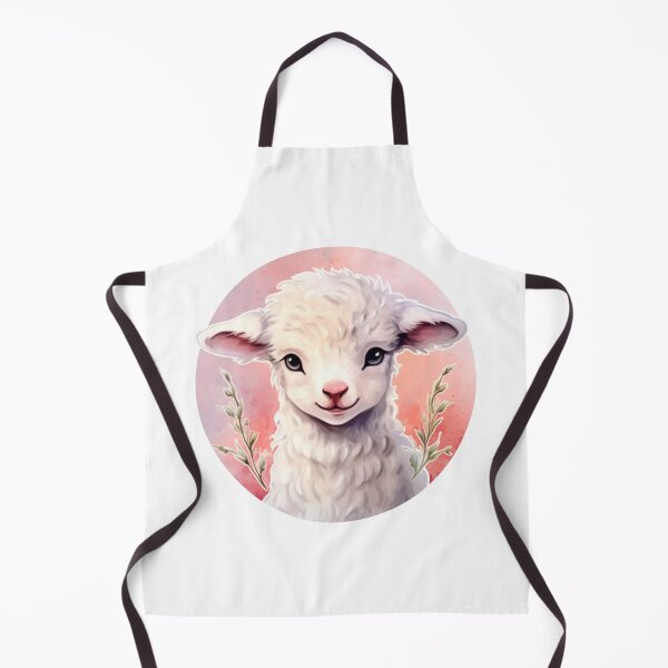 Item preview, Cute lamb // little lamb // flowers // majestic // lamb poster // baby lamb designed and sold by SMARTKIT DESIGNAGENCY.