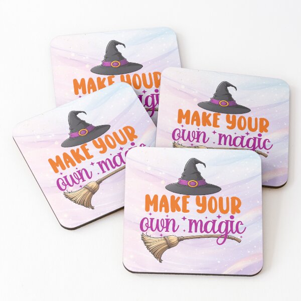 Item preview, Make your own magic witch hat & broomstick designed and sold by CharmSpell.