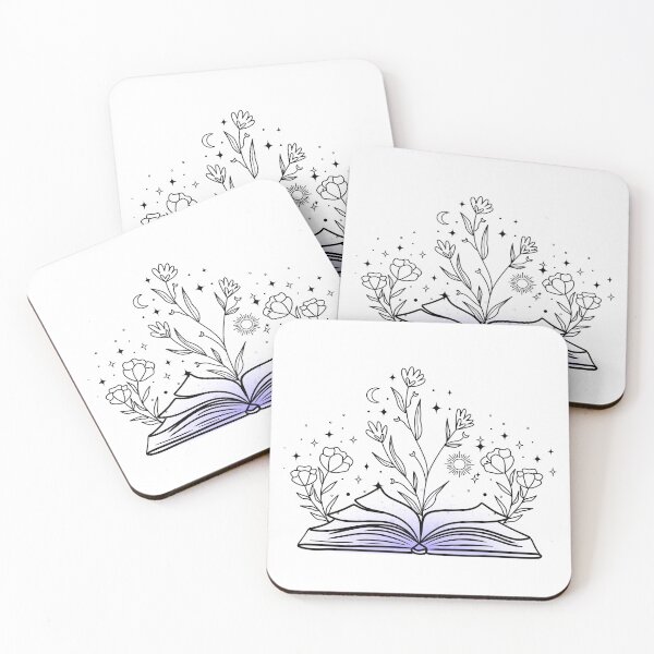 Item preview, Floral Book Magic | TopsNTangles designed and sold by chelseahill712.