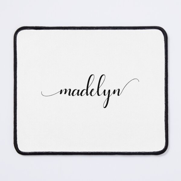 Item preview, Madelyn - Custom name on delicate black cursive font designed and sold by To the Lua.