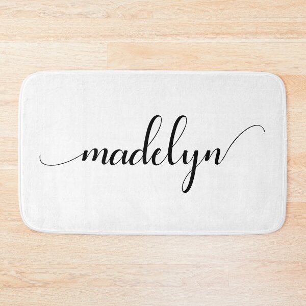 Item preview, Madelyn - Custom name on delicate black cursive font designed and sold by To the Lua.
