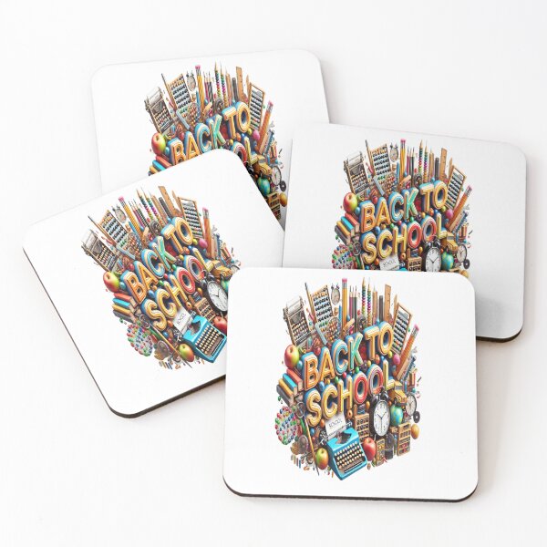 Item preview, Retro Back to School Supplies Design designed and sold by FashionFusionFL.