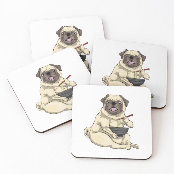 Item preview, Pug Cook Ramen Cooking  designed and sold by Snabdesign84.
