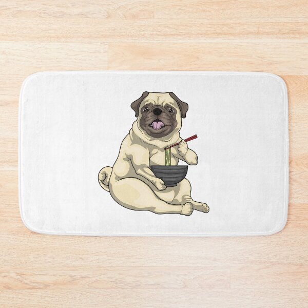 Item preview, Pug Cook Ramen Cooking  designed and sold by Snabdesign84.