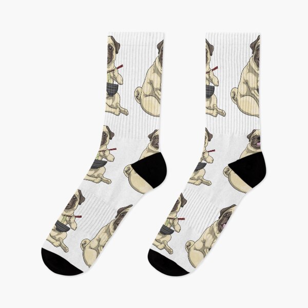 Item preview, Pug Cook Ramen Cooking  designed and sold by Snabdesign84.