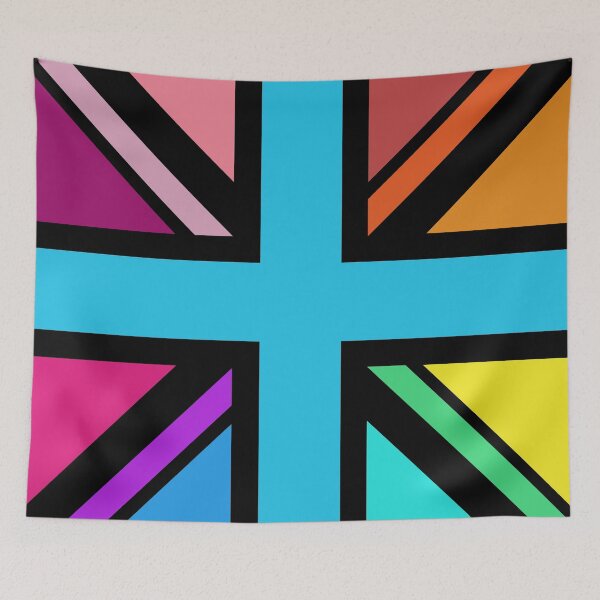 Item preview, Union Jack/Flag Multicolored+Black designed and sold by NataliePaskell.