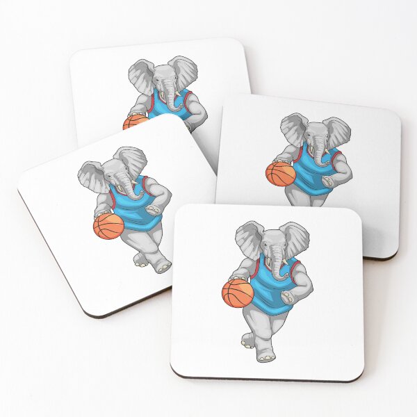 Item preview, Elephant Basketball player Basketball designed and sold by Snabdesign84.