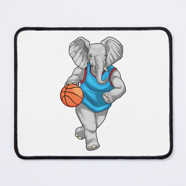 Item preview, Elephant Basketball player Basketball designed and sold by Snabdesign84.