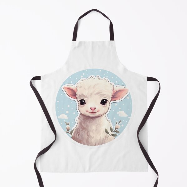 Item preview, Cute lamb // little lamb // flowers // majestic // lamb poster // baby lamb designed and sold by SMARTKIT DESIGNAGENCY.