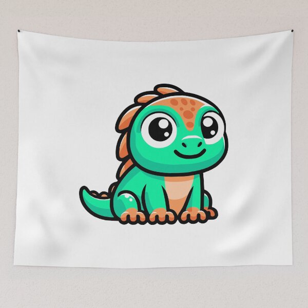 Item preview, Kawaii Cute Iguana designed and sold by PMCreative.