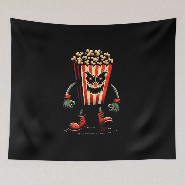Item preview, Scary Popcorn For Scary Movies Funny designed and sold by LuminOrb.