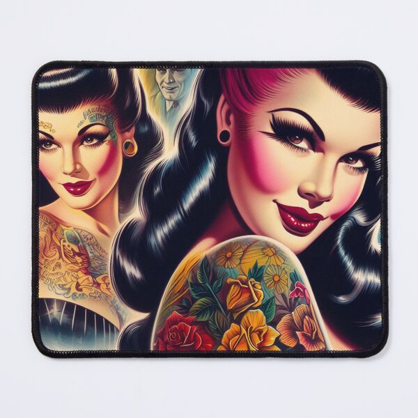 Item preview, Retro Alternative Girls designed and sold by PulpVintage.