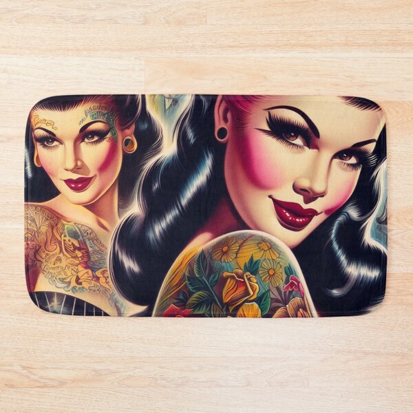 Item preview, Retro Alternative Girls designed and sold by PulpVintage.