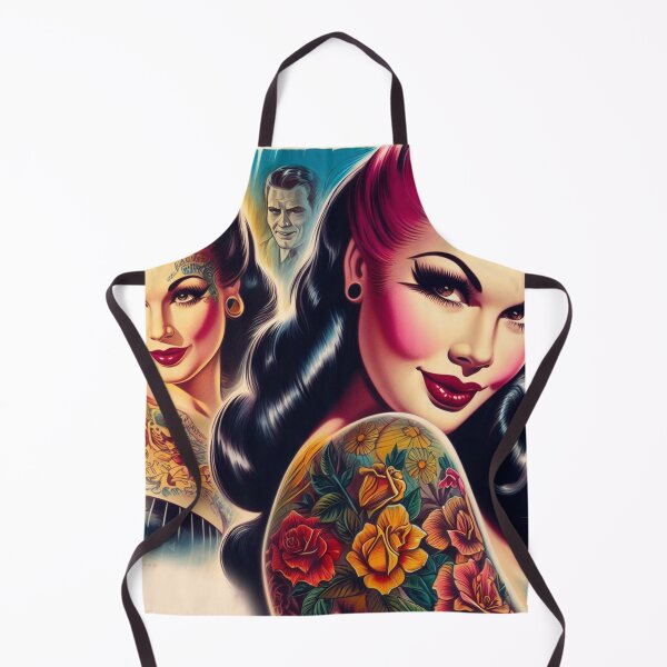 Item preview, Retro Alternative Girls designed and sold by PulpVintage.