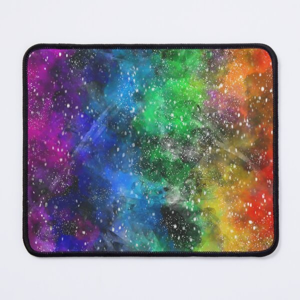Item preview, rainbow galaxy designed and sold by Trippy Jane Art.
