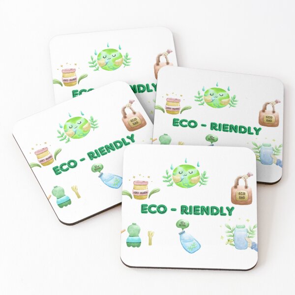 Item preview, Eco-Friendly Watercolor Design - Say No to Plastic and Zero Waste designed and sold by UmutK.