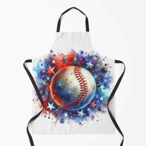 Item preview, Baseball,American Flag Colours designed and sold by deniz kaya.