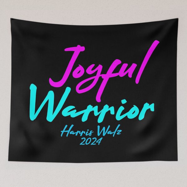 Item preview, Joyful Warrior - Harris Walz 2024 President designed and sold by vestalshop.