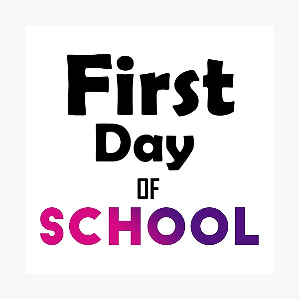 Item preview, First Day Of School T shirt designed and sold by Meemaart.