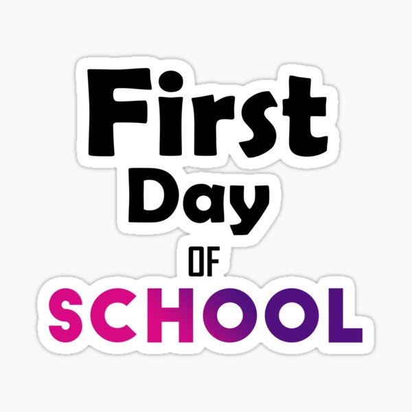 Item preview, First Day Of School T shirt designed and sold by Meemaart.