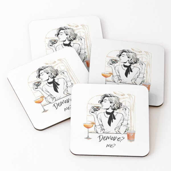 Item preview, "Demure? Me?" Elegant, Sassy and Chic - Transparent Background designed and sold by Lunardreams54.