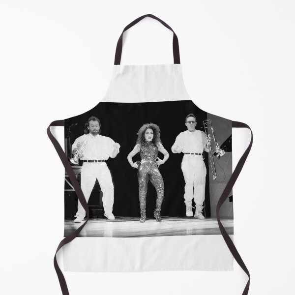 Item preview, Gloria Estefan - BW Photograph designed and sold by ConcertImages.