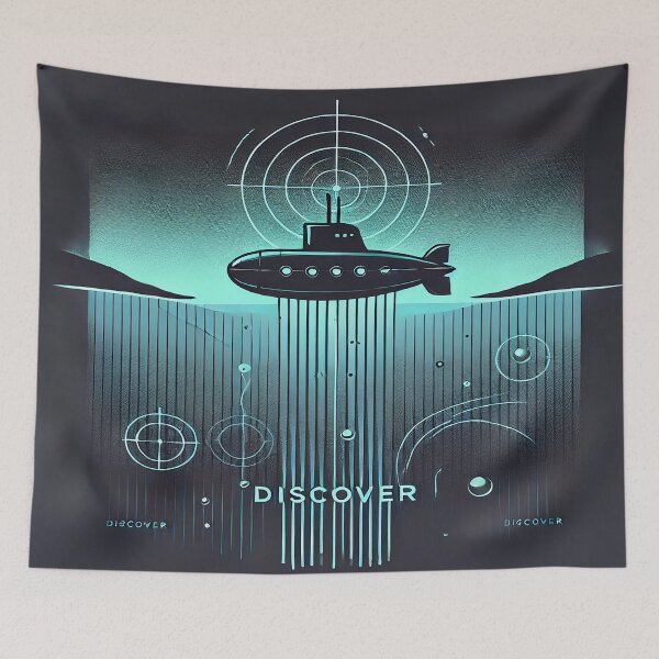 Item preview, Explore the Unknown Depths designed and sold by FAONIM.