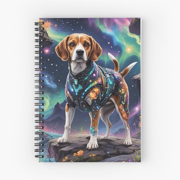 Item preview, "Galactic Beagle on a Star Journey" designed and sold by Machiavellie.