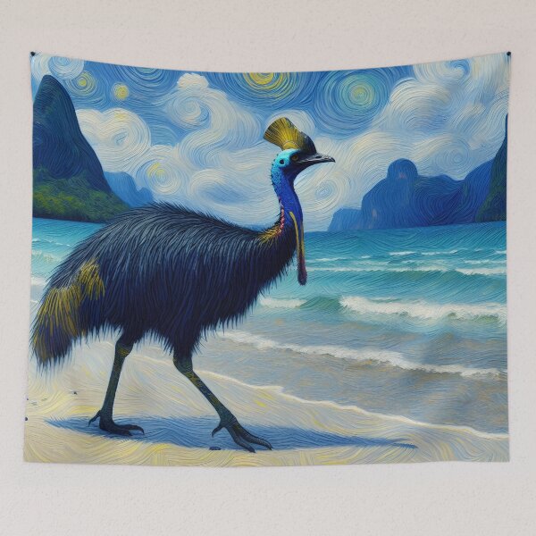 Item preview, Cassowary Art #15 | Cassowary Lovers designed and sold by ksgraphics222.