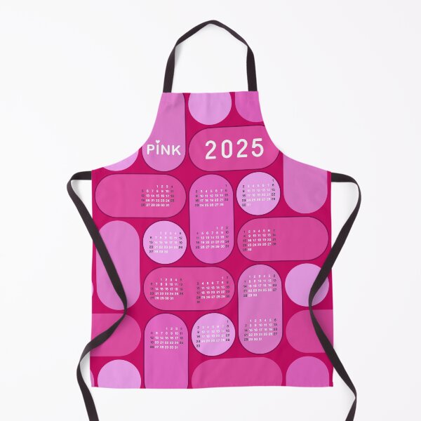 Item preview, 2025 Calendar very pink designed and sold by Dana Du.