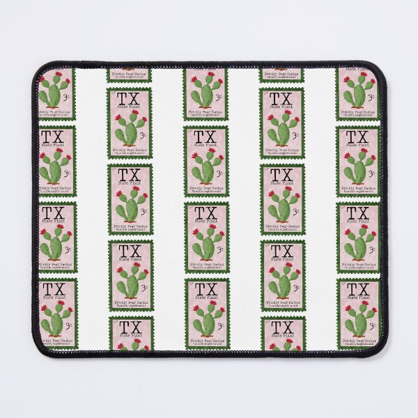 Item preview, Prickly Pear Cactus: Texas State Plant Stamp designed and sold by Marguerite Artistry.