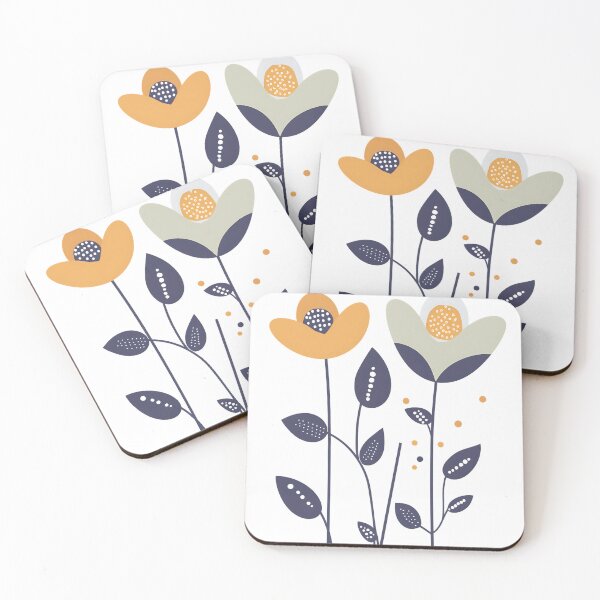 Item preview, A vector graphic of abstract flowers. designed and sold by FreedomArtShop.
